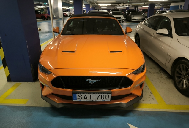 Ford Mustang GT Convertible 2018