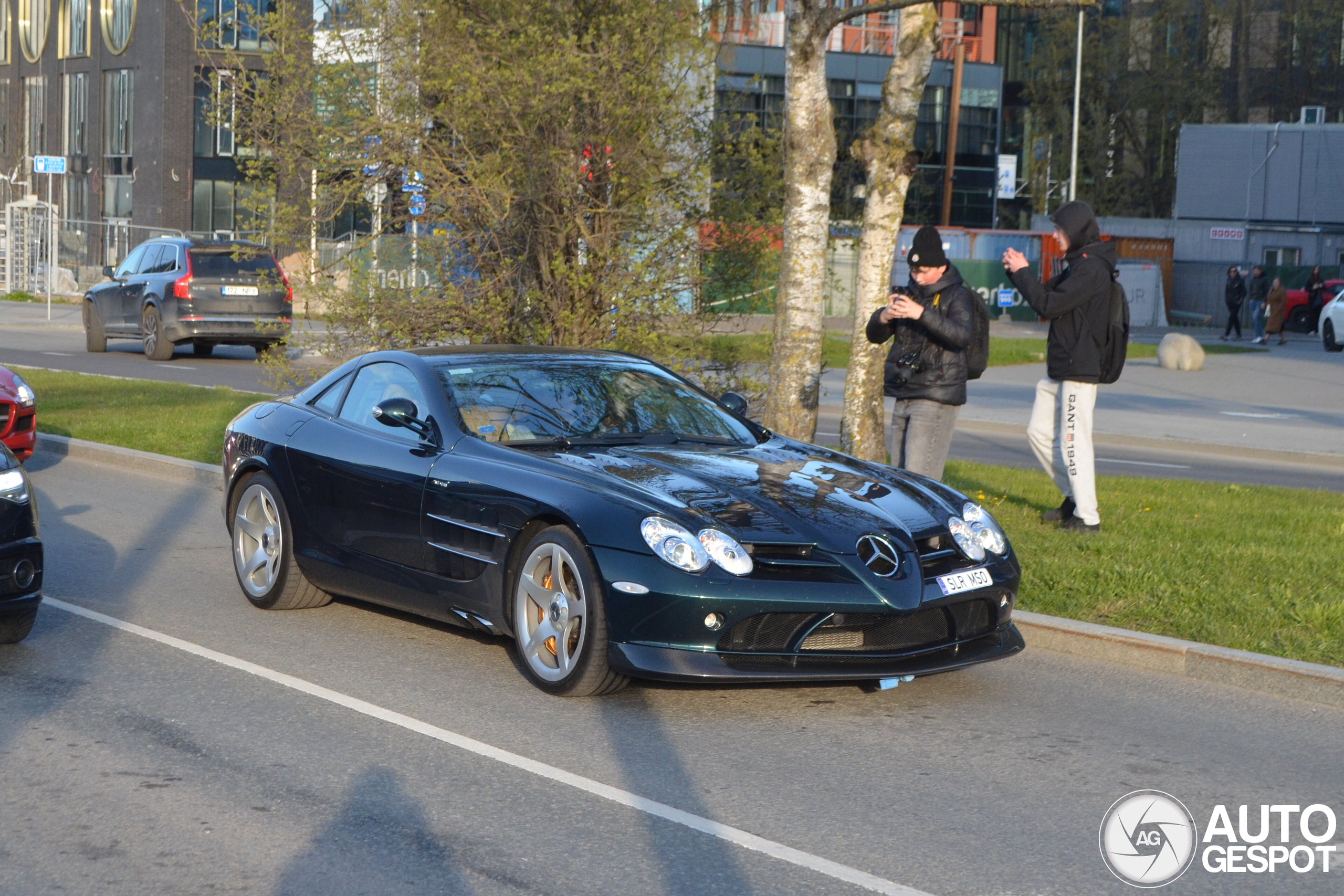 Mercedes-Benz SLR McLaren MSO Heritage Edition in Tallinn