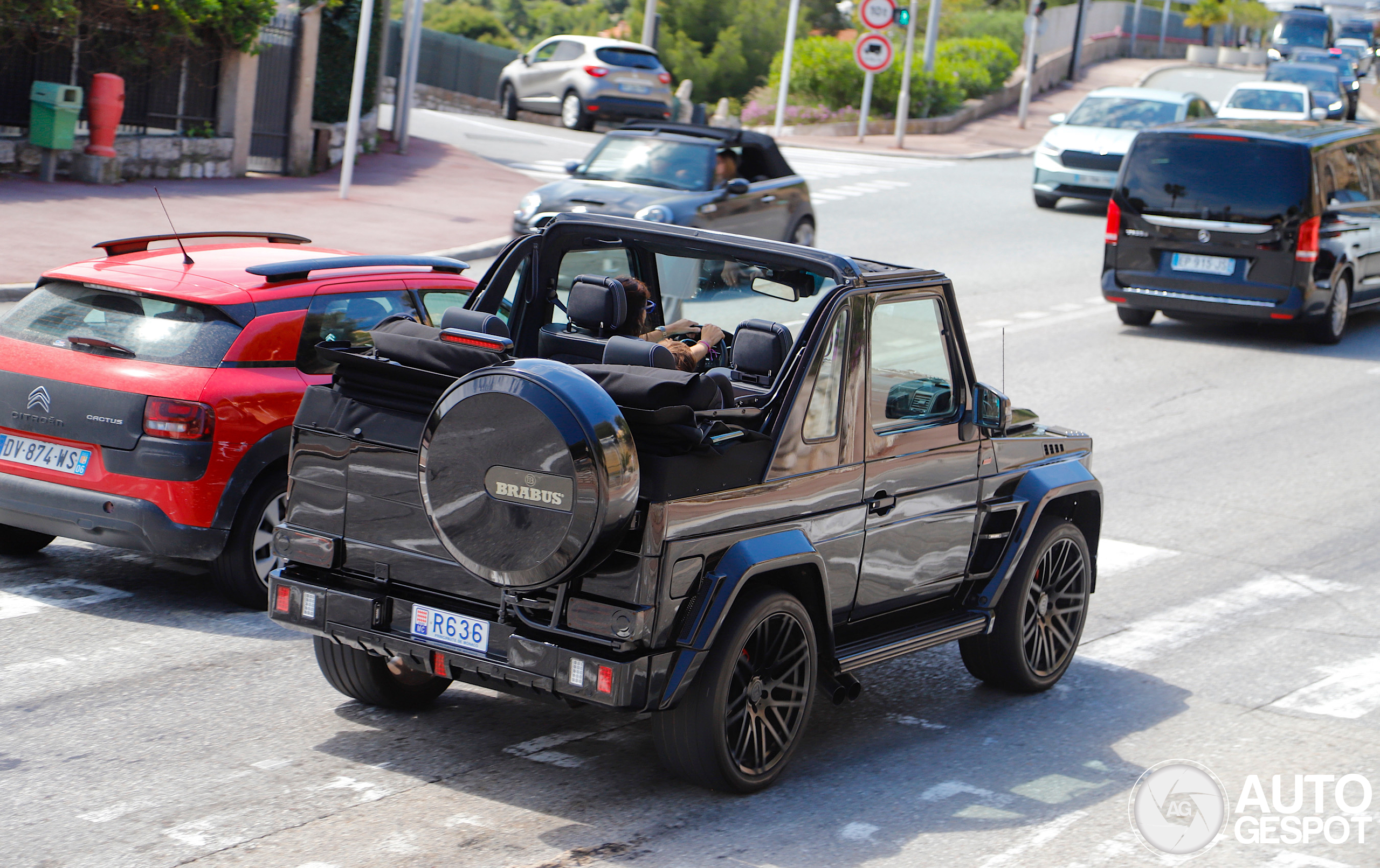 Terug in de tijd met deze Brabus G-klasse