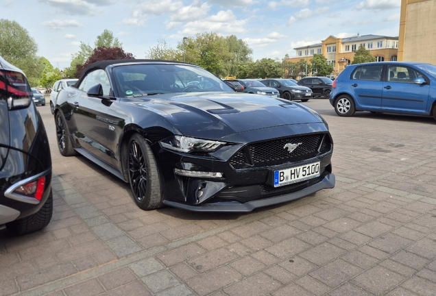 Ford Mustang GT Convertible 2018