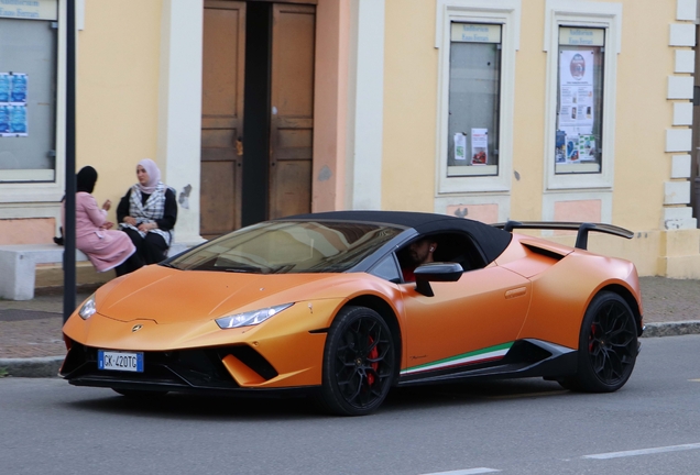 Lamborghini Huracán LP640-4 Performante Spyder