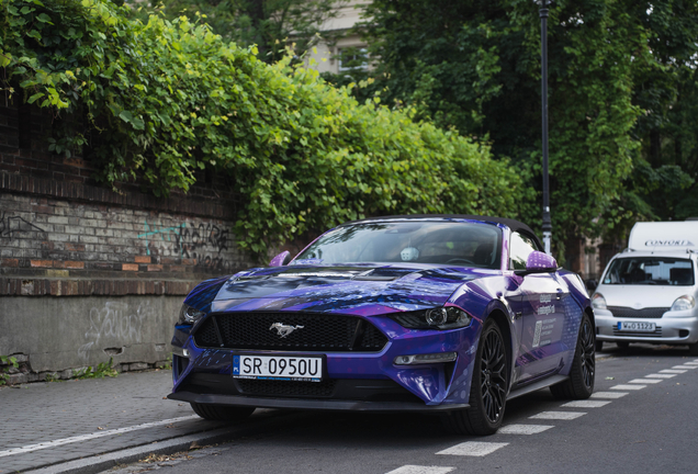 Ford Mustang GT Convertible 2018
