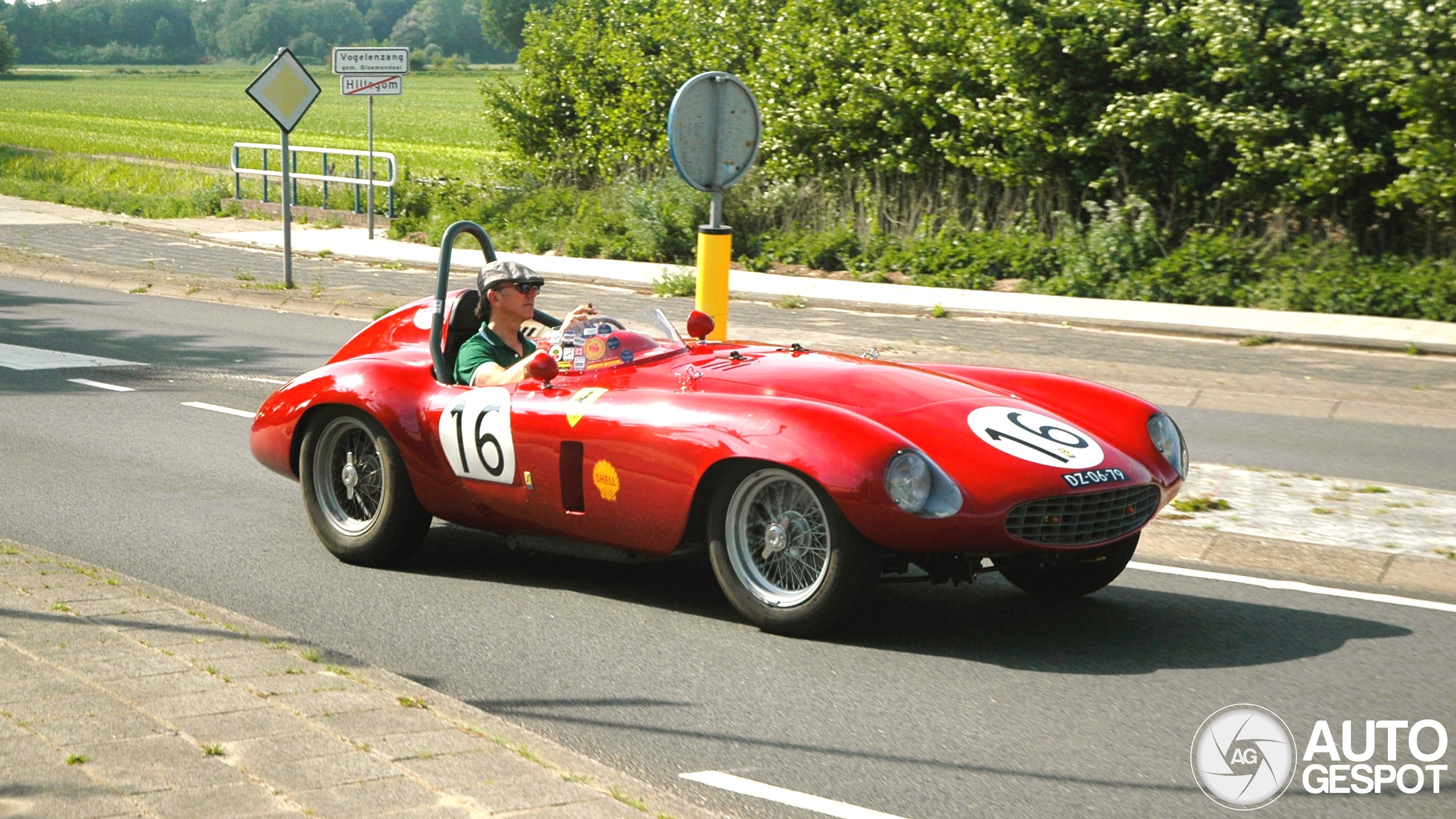 Ferrari 750 Monza: Een zeldzame verschijning in Vogelenzang