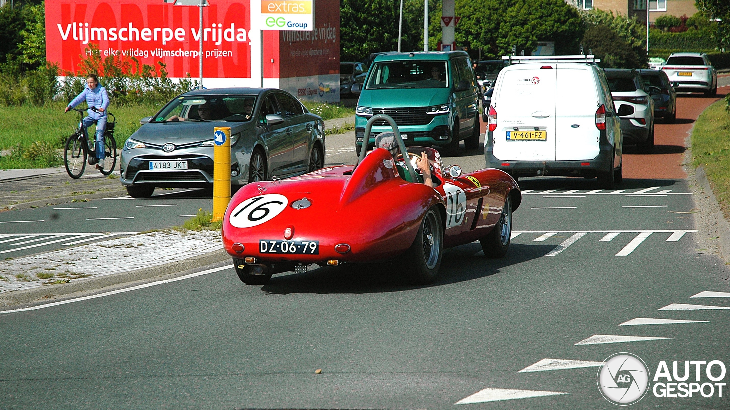 Ferrari 750 Monza: Een zeldzame verschijning in Vogelenzang