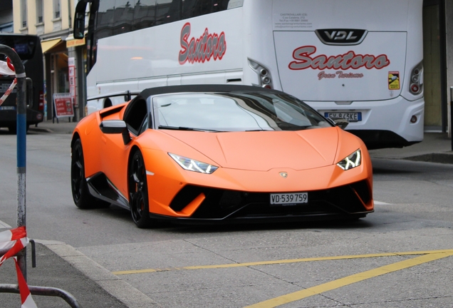 Lamborghini Huracán LP640-4 Performante Spyder