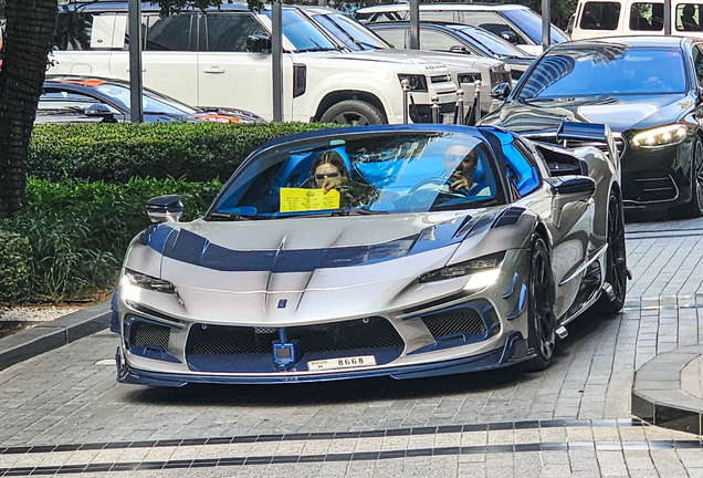 Ferrari SF90 Spider Mansory F9XX Tempesta Celeste