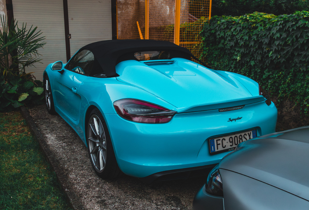 Porsche 981 Boxster Spyder