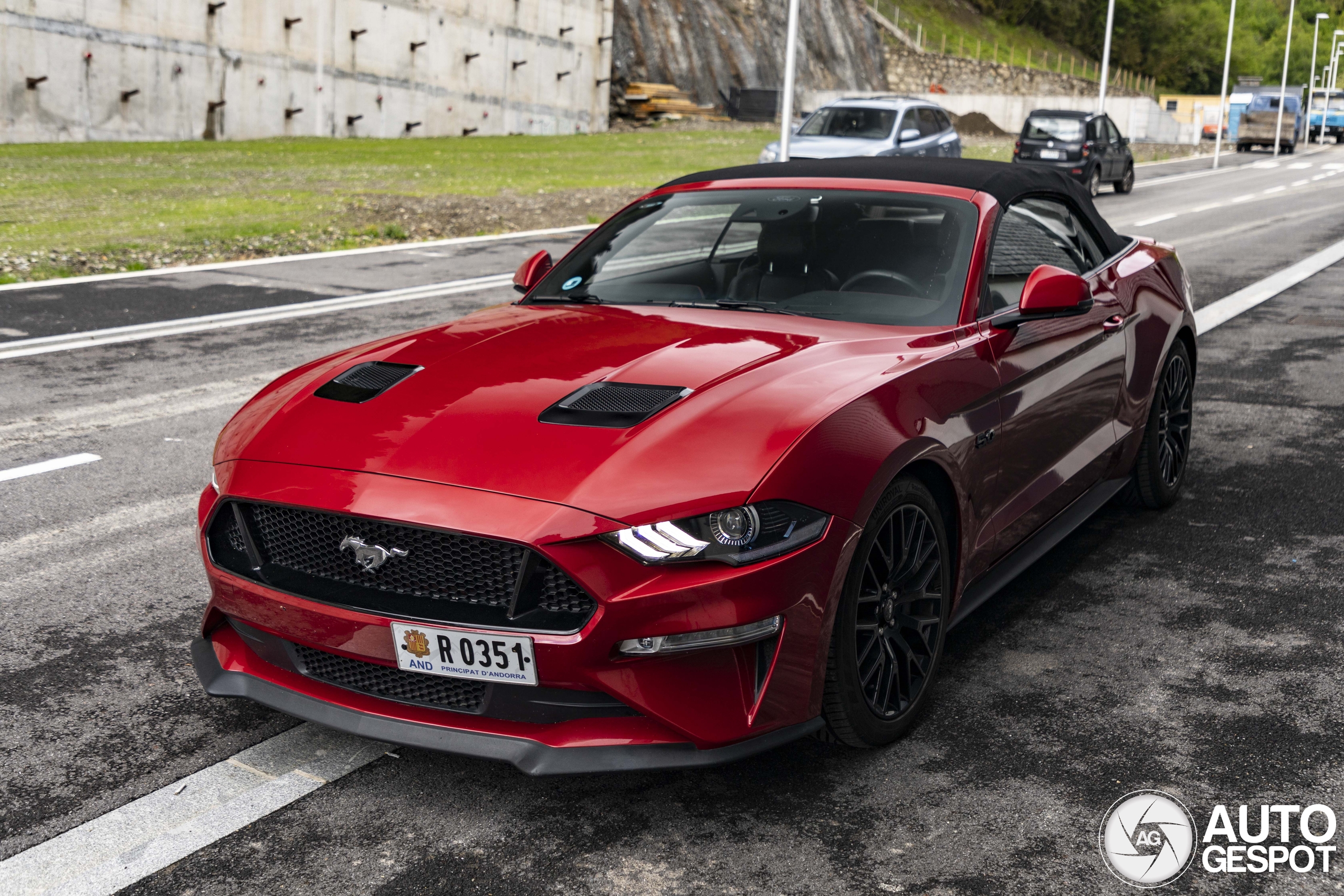Ford Mustang GT Convertible 2018