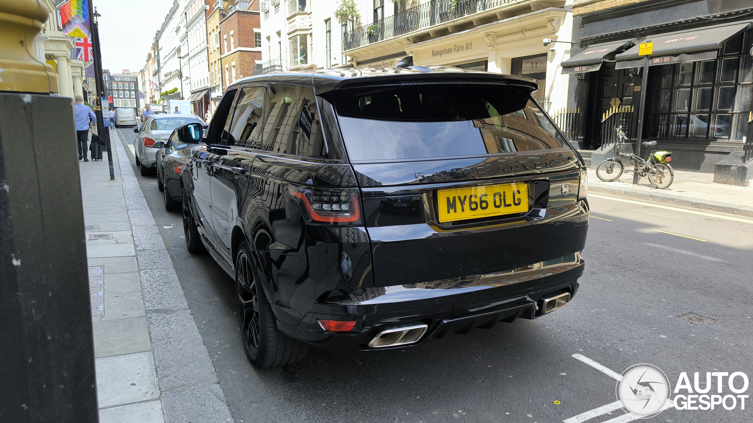 Land Rover Range Rover Sport SVR 2018