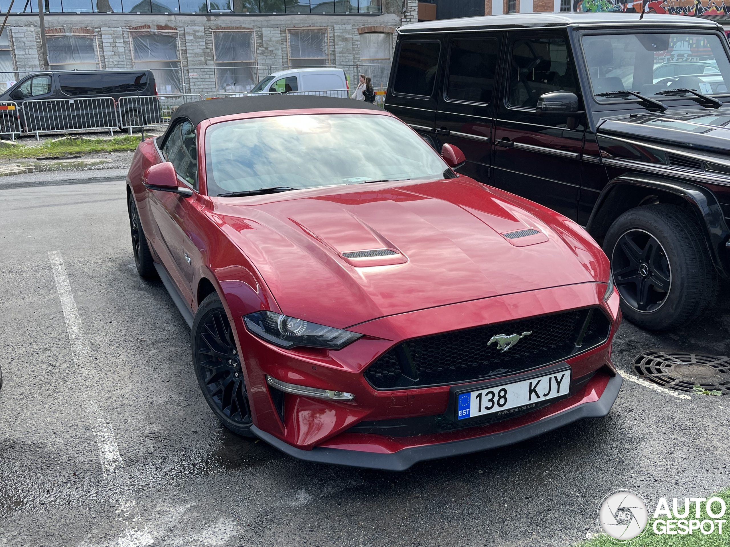 Ford Mustang GT Convertible 2018