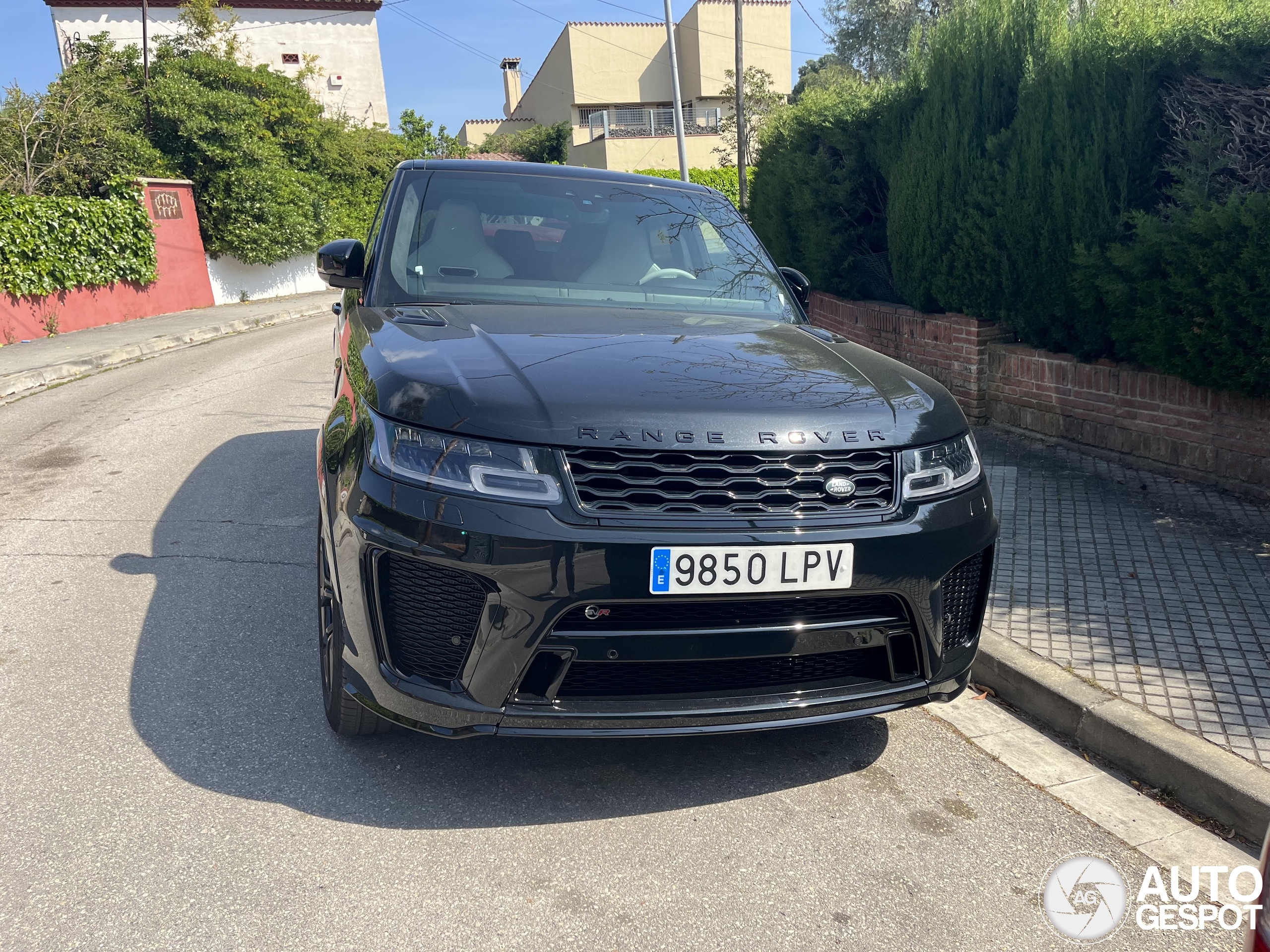 Land Rover Range Rover Sport SVR 2018