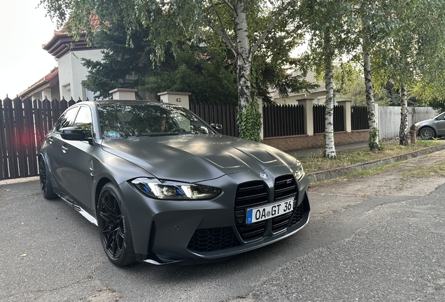 BMW M3 G80 Sedan Competition
