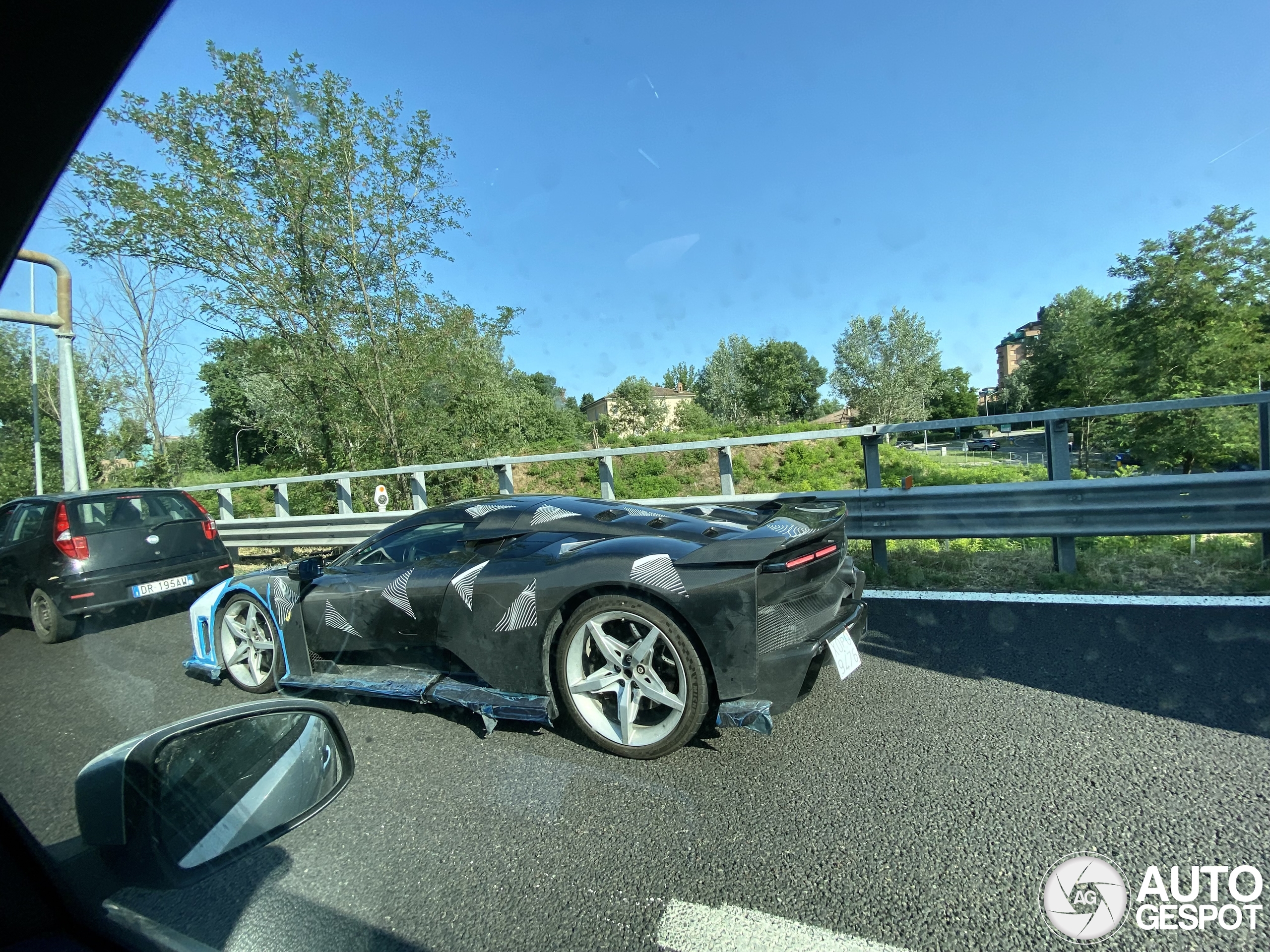 Deze Ferrari F80 heeft nog niets weg van een productieversie