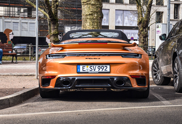 Porsche 992 Turbo S Cabriolet
