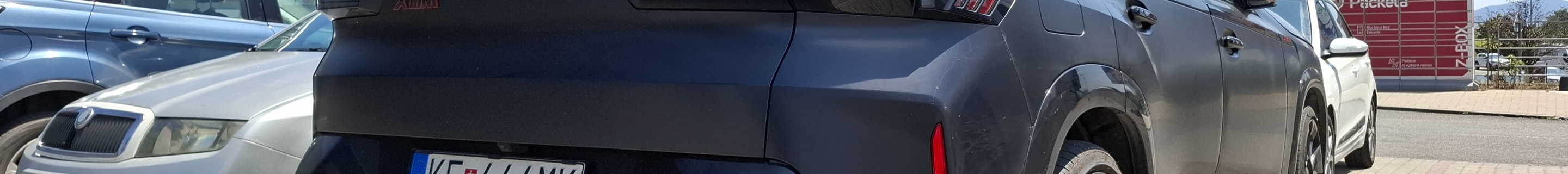 BMW XM G09 Label Red