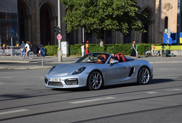 Porsche 981 Boxster Spyder
