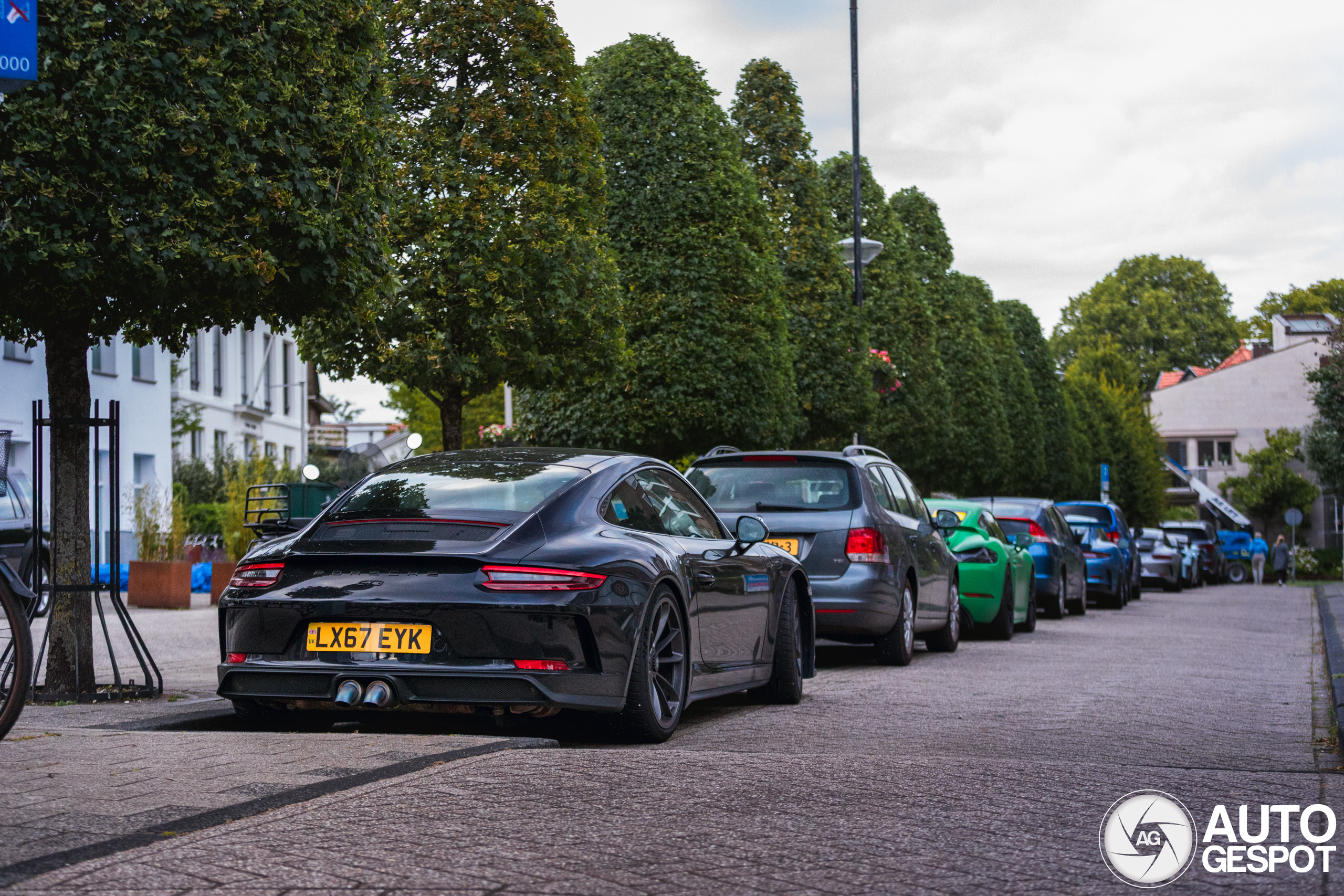 McLaren 600LT gezien met goed gezelschap in Bloemendaal