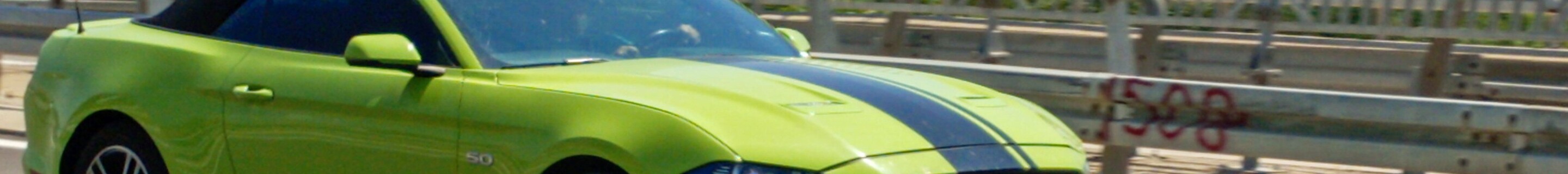 Ford Mustang GT Convertible 2018