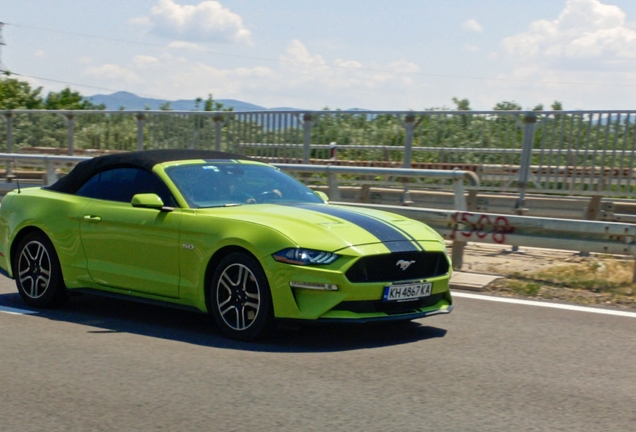 Ford Mustang GT Convertible 2018