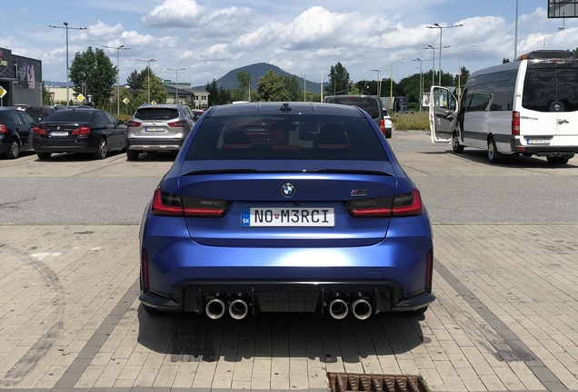 BMW M3 G80 Sedan Competition