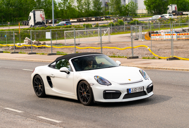 Porsche 981 Boxster Spyder