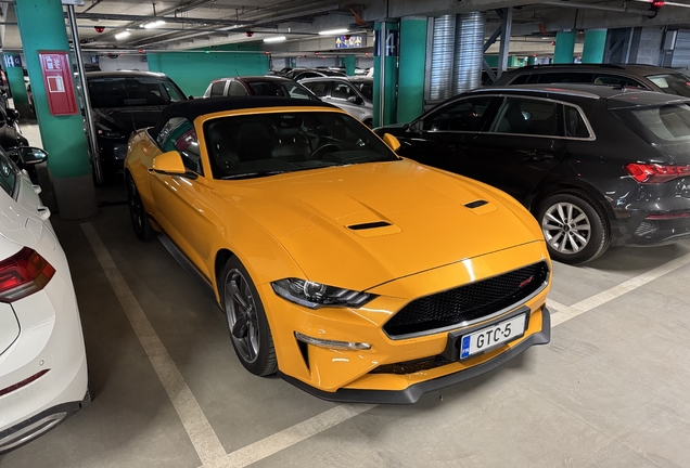 Ford Mustang GT California Special Convertible 2018
