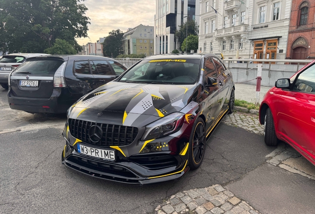 Mercedes-AMG A 45 W176 Yellow Night Edition