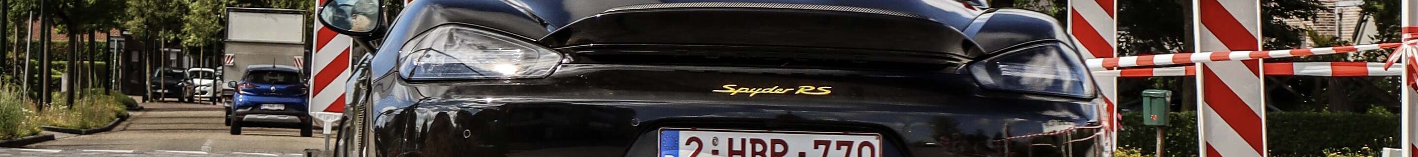 Porsche 718 Spyder RS Weissach Package