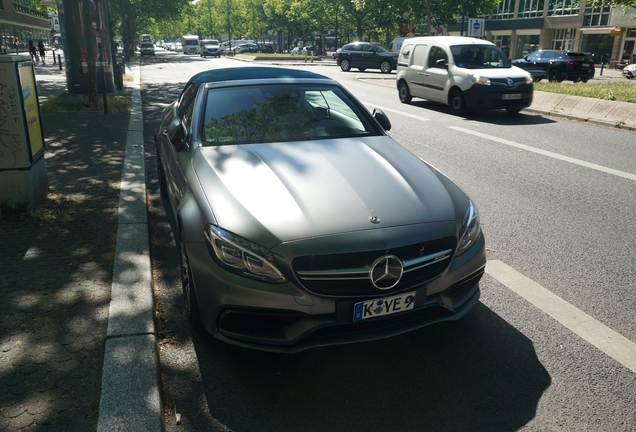 Mercedes-AMG C 63 S Convertible A205 Ocean Blue Edition