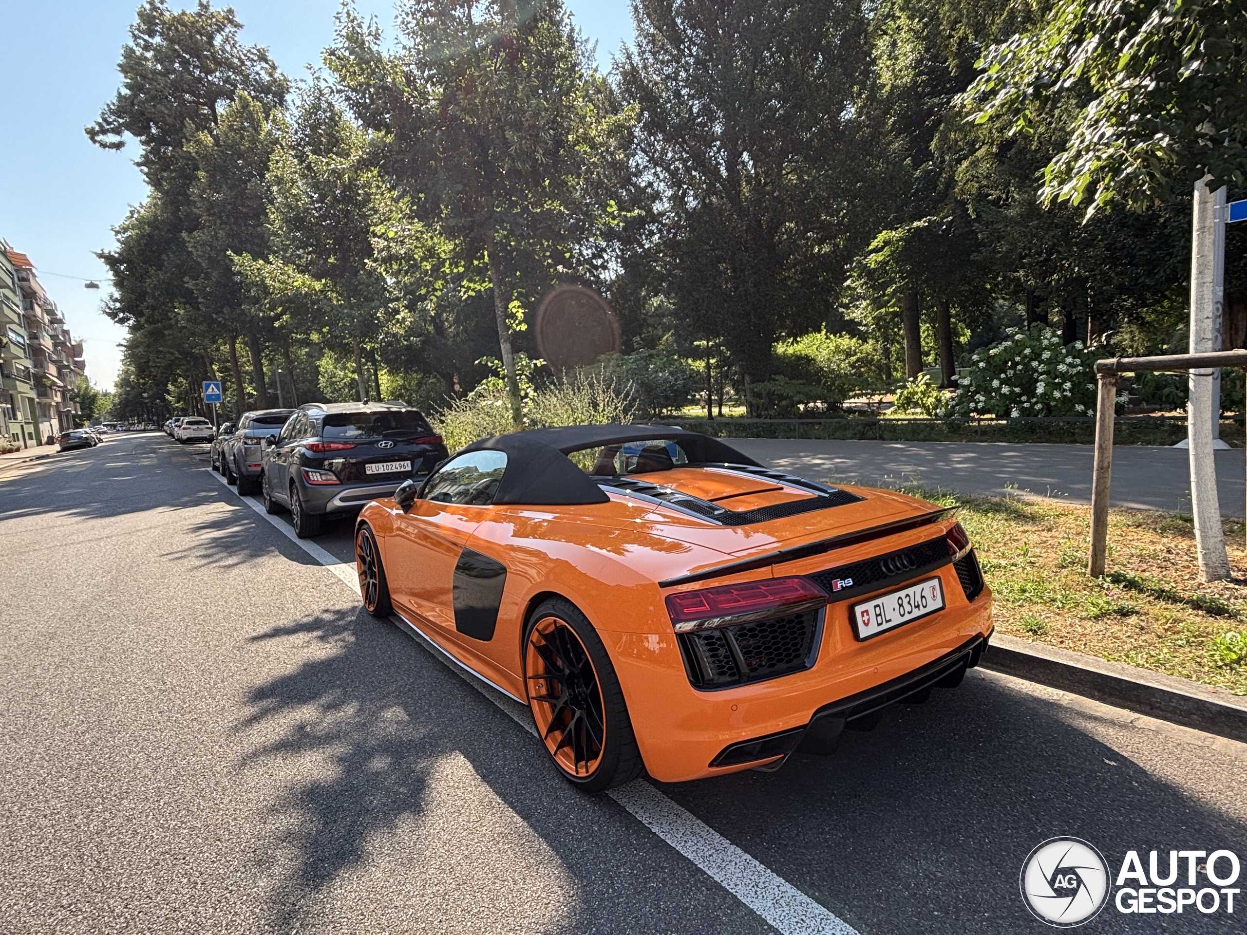 Audi R8 V10 Spyder 2016