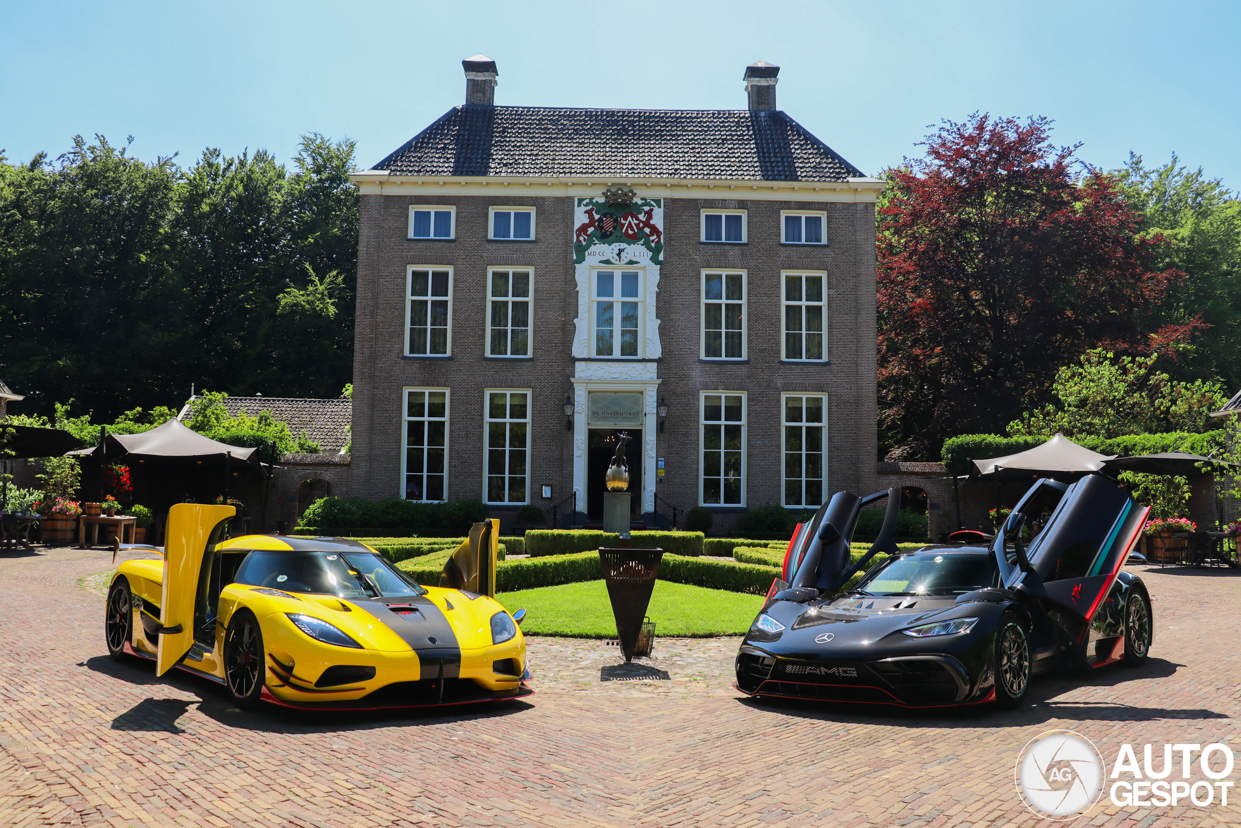 Hypercar royalty: AMG One and Agera RS ML stun at Dutch Château