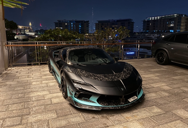 Ferrari SF90 Spider Mansory F9XX Tempesta Celeste
