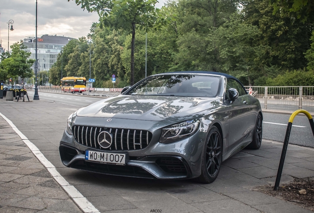 Mercedes-AMG S 63 Convertible A217 2018