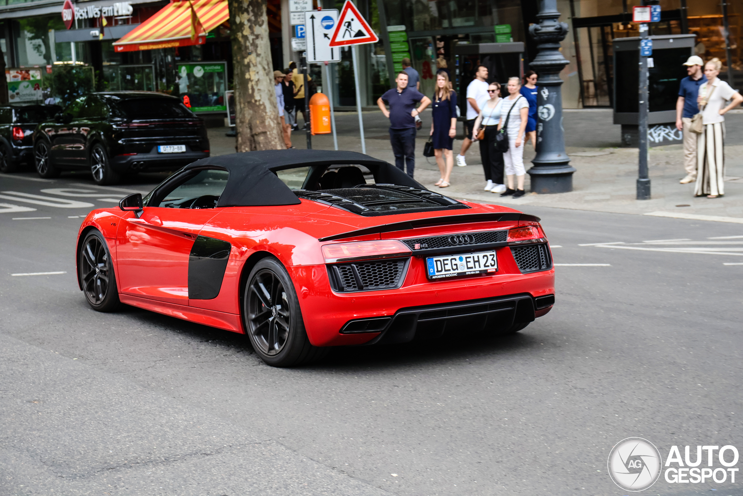 Audi R8 V10 Plus Spyder 2017