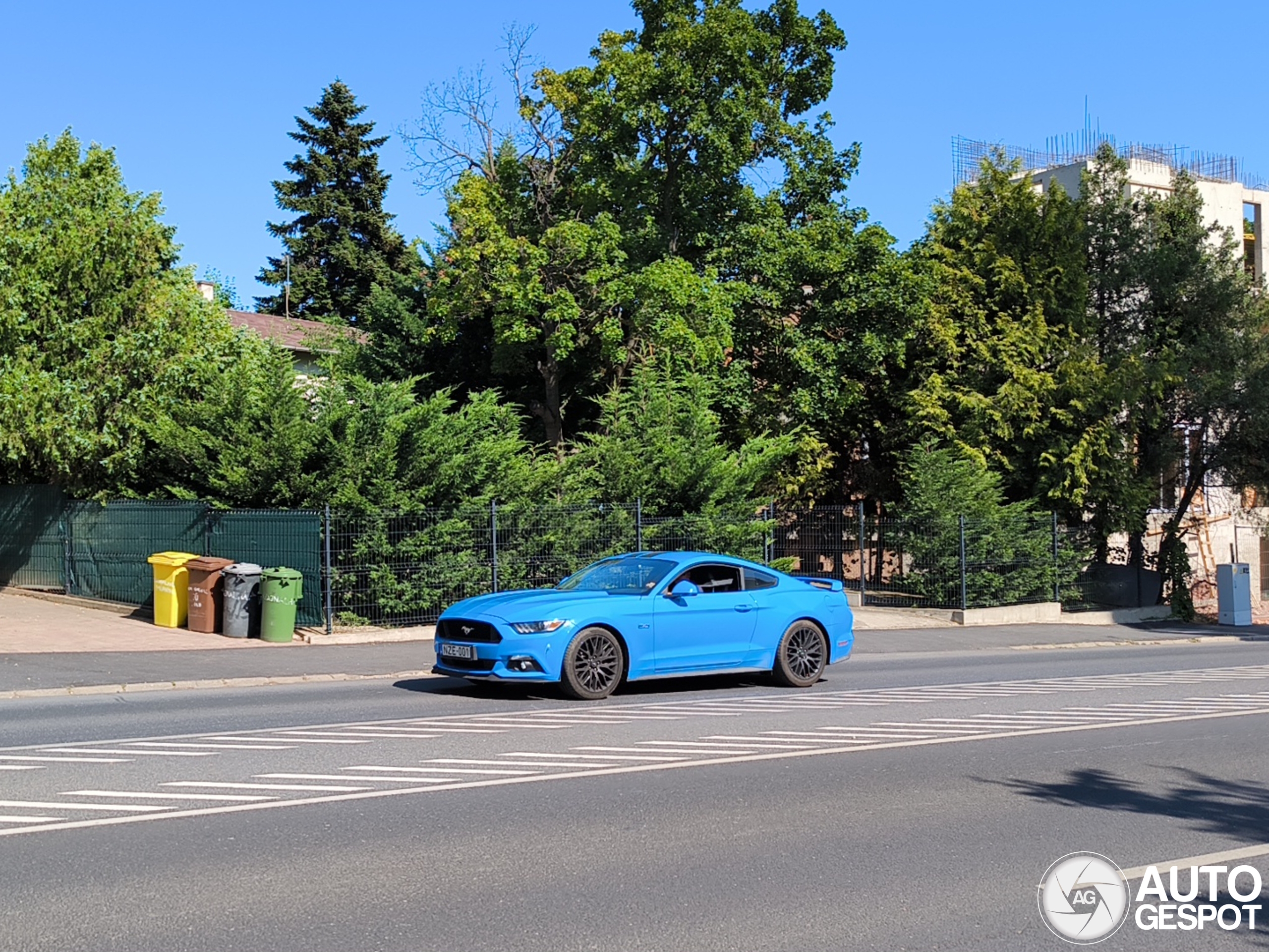 Ford Mustang GT 2015 Blue Edition