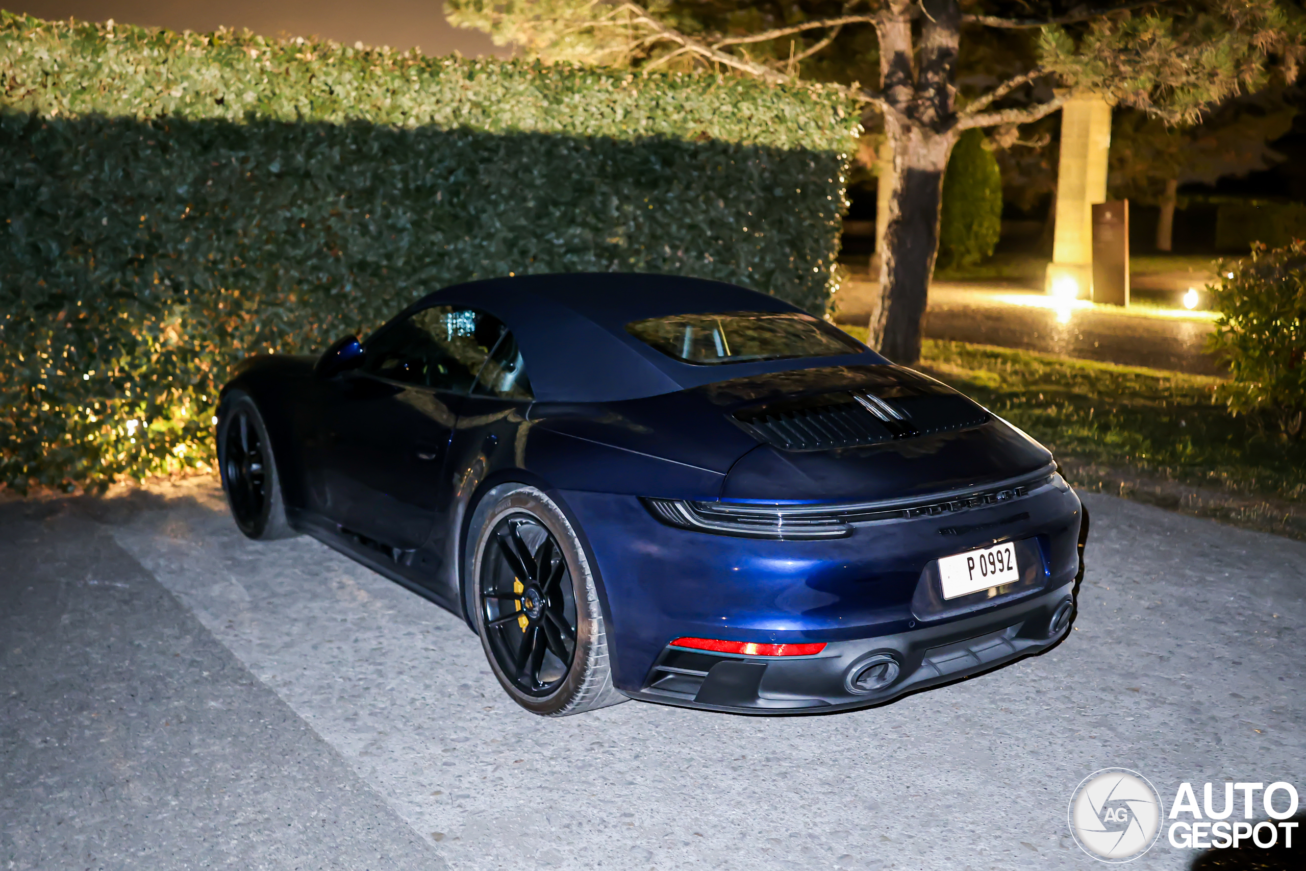 Porsche 992 Carrera 4 GTS Cabriolet