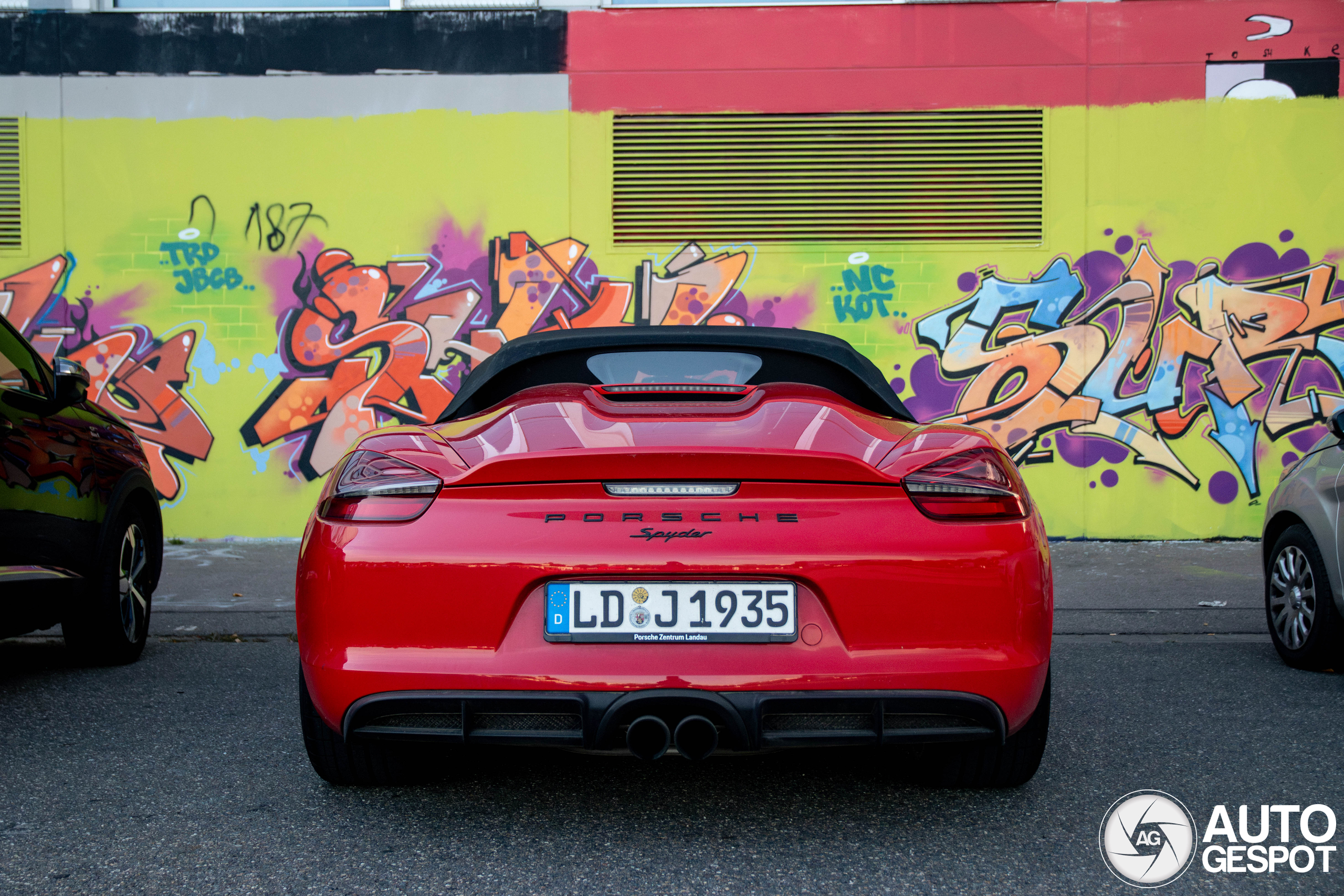 Porsche 981 Boxster Spyder