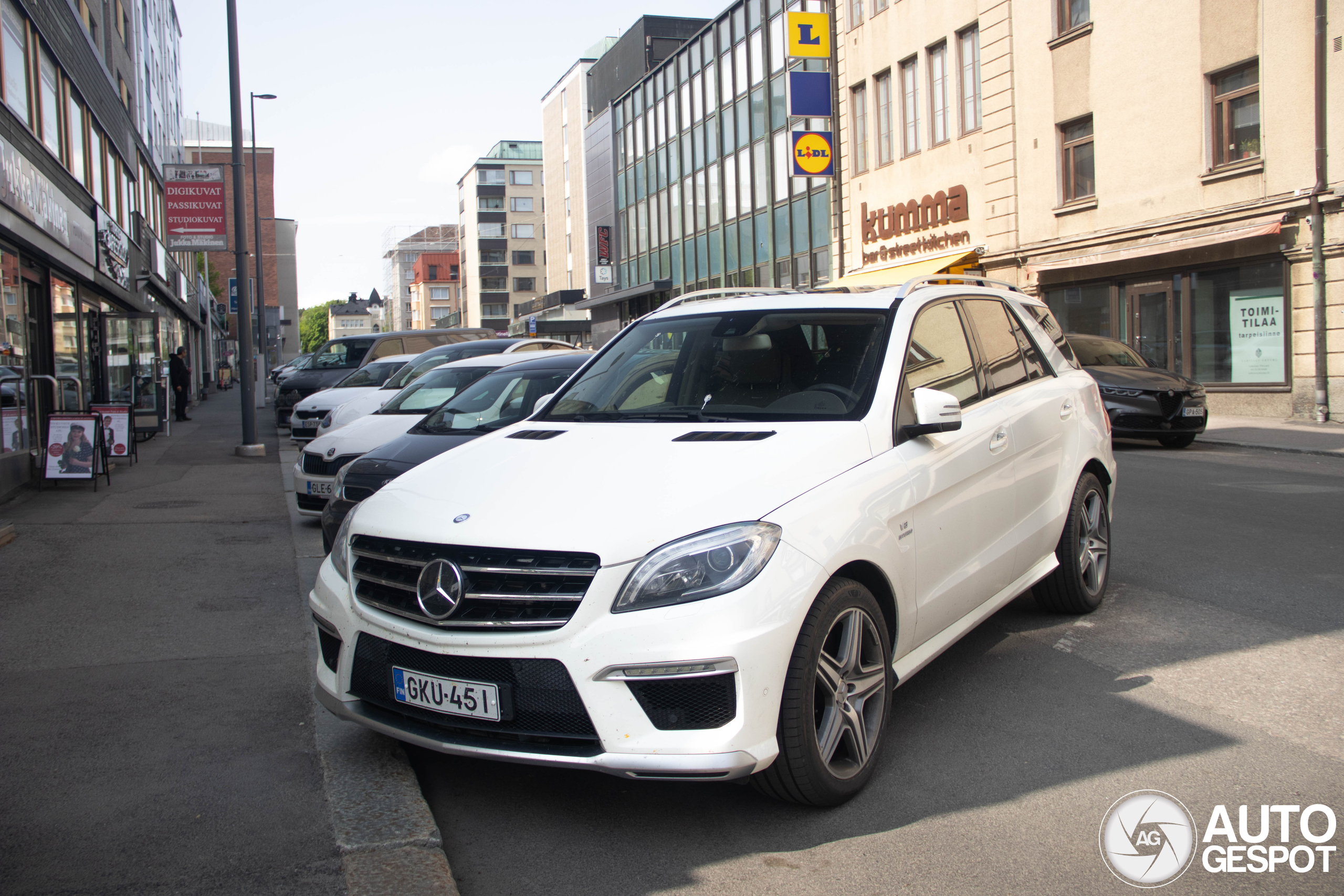 Mercedes-Benz ML 63 AMG W166