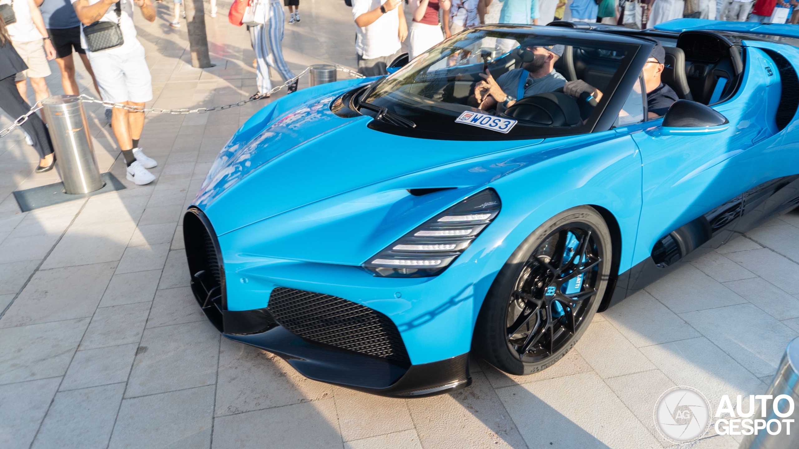 End of an era: First customer Bugatti W16 Mistral spotted on the road