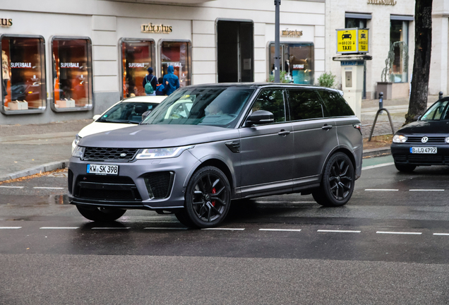 Land Rover Range Rover Sport SVR 2018