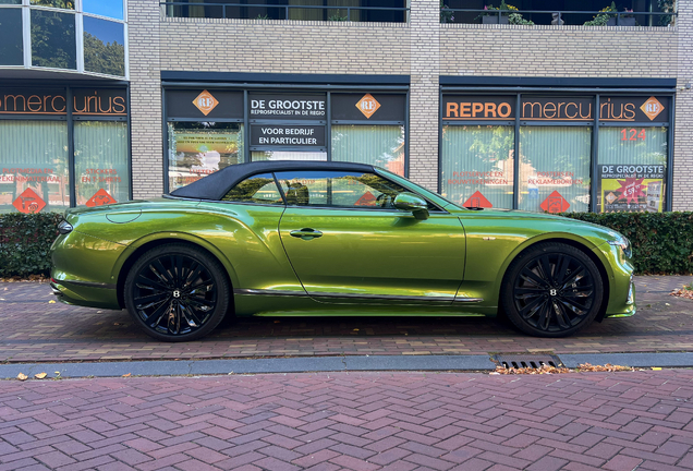 Bentley Continental GTC Speed 2025 First Edition