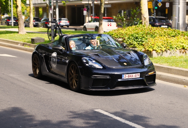 Porsche 718 Spyder Black Carbon Edition 1 of 3