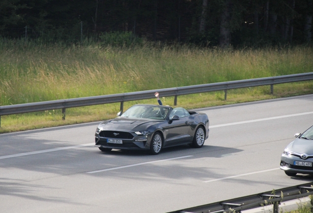 Ford Mustang GT Convertible 2018