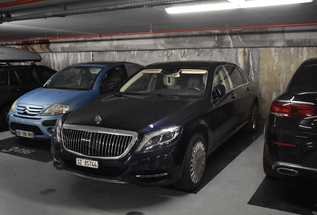 Mercedes-Maybach S 600 X222 2017