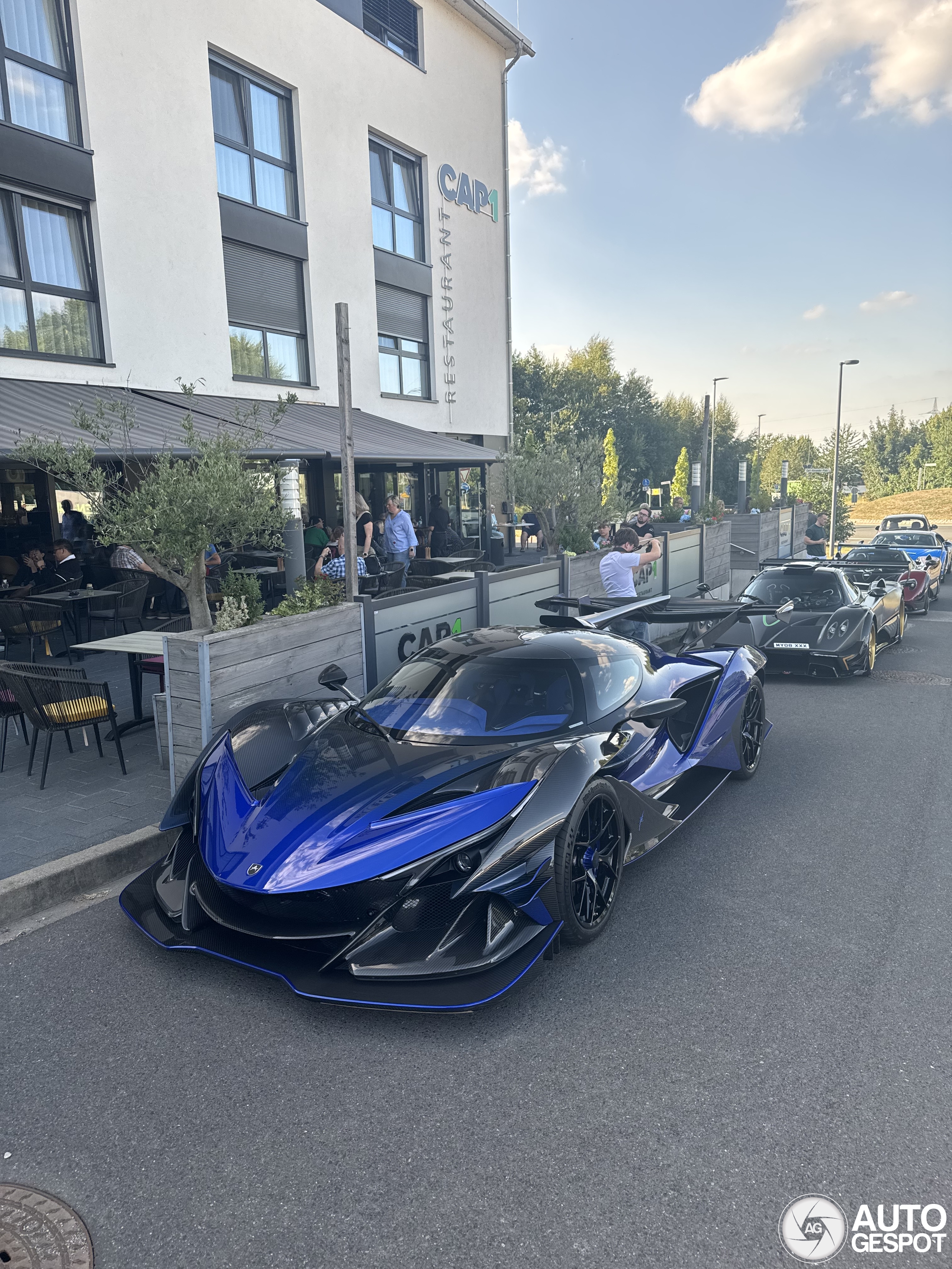 Game over: The first road-legal Zonda R breaks the streets of Germany