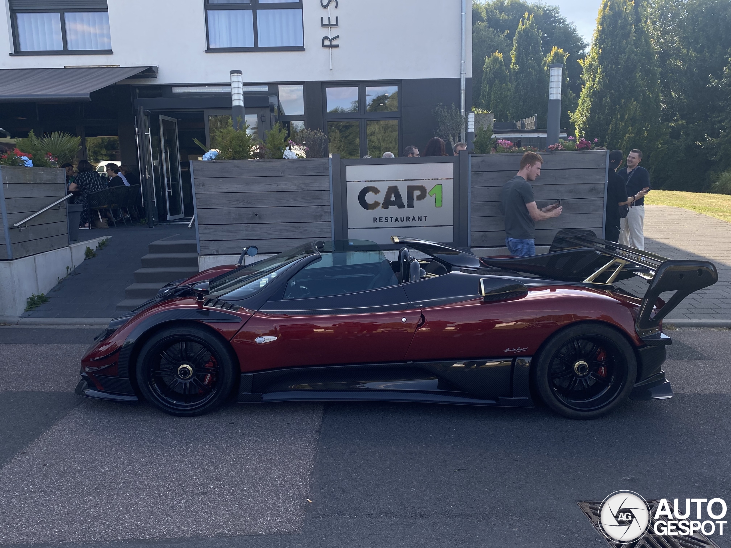 Game over: The first road-legal Zonda R breaks the streets of Germany