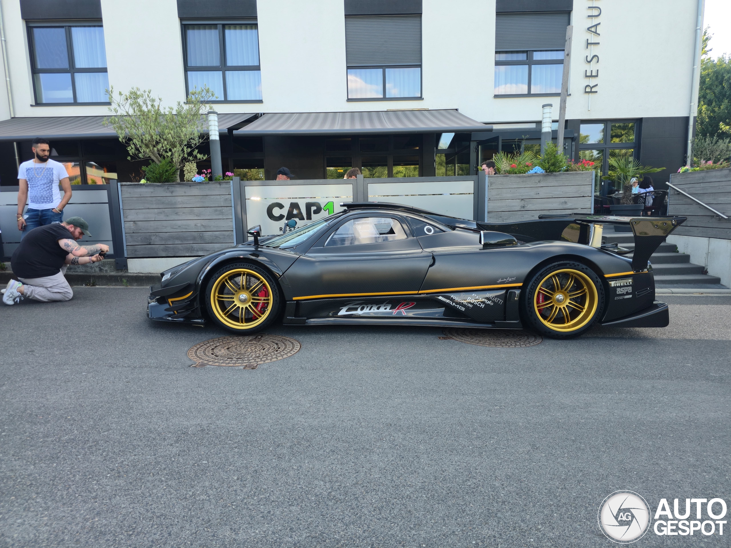 Game over: The first road-legal Zonda R breaks the streets of Germany