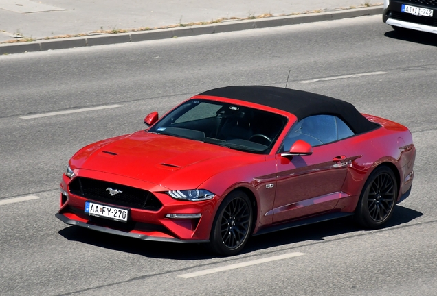 Ford Mustang GT Convertible 2018