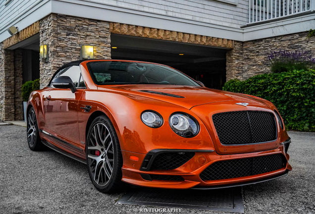 Bentley Continental Supersports Convertible 2018