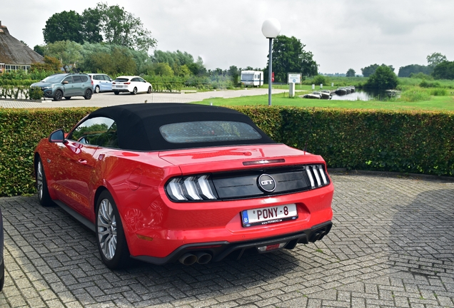 Ford Mustang GT Convertible 2018